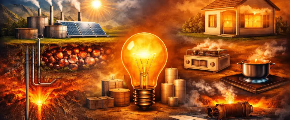 Energía térmica: qué es, origen, usos y ejemplos