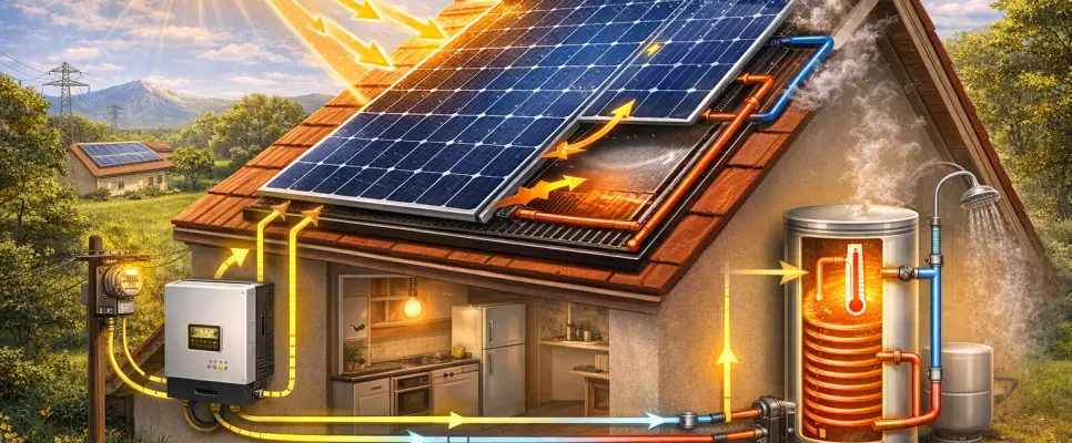 Hybrid Solar Panels (PVT): Electricity and Heat in One System