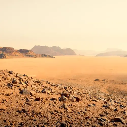 Recreació de la geologia de Mart
