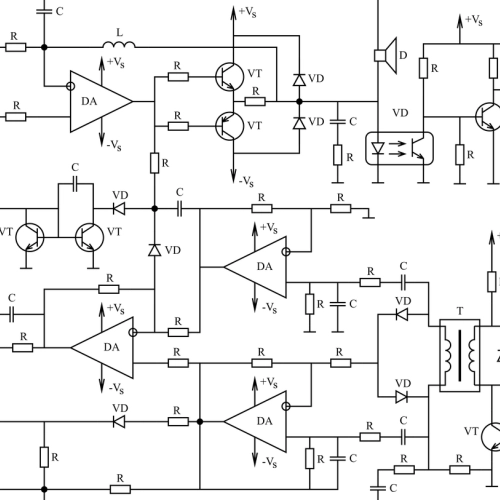 diagrama elétrico complexo