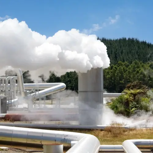 Planta de energía geotérmica de alta temperatura